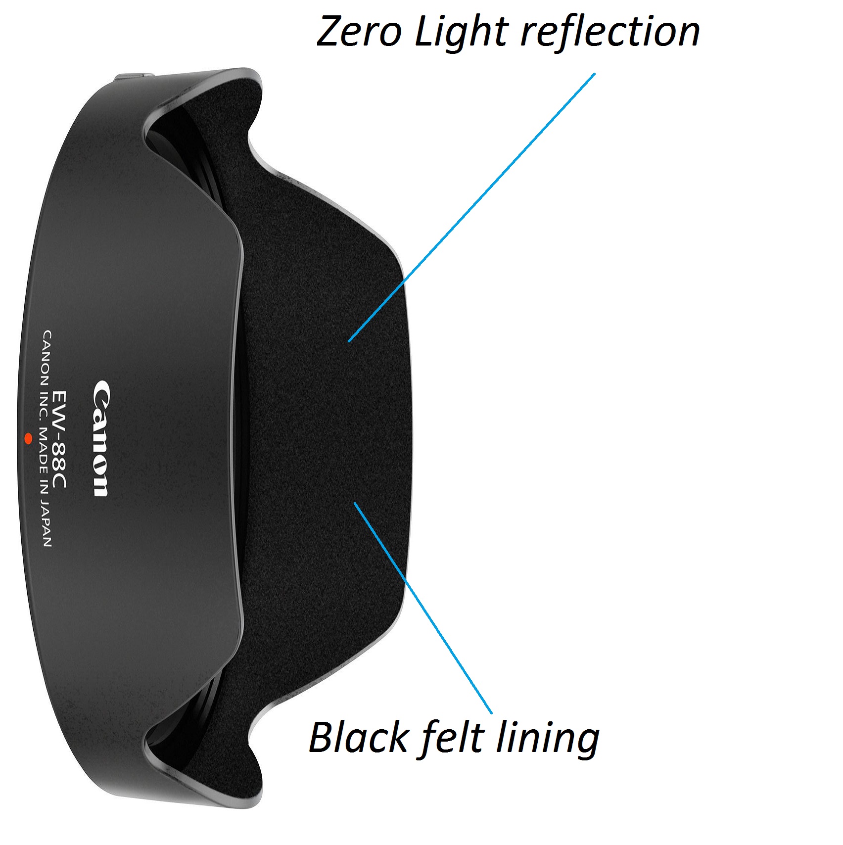 Canon EW88C Lens Hood for EF 2470mm F2.8L II USM Lens